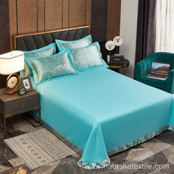 100% cotton jacquard hotel bedding set for wholesale